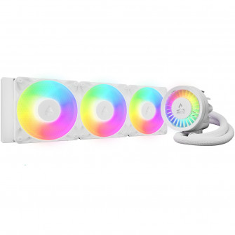 Cooler ARCTIC Liquid Freezer III Pro 360 A-RGB, Racire cu lichid, AIO 360mm, Intel/ AMD, Alb