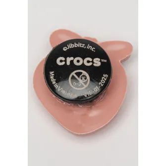 Crocs, Talisman cu design piersica, Roz somon, Verde menta