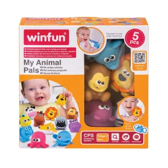 Jucarie de baie Winfun - Animalute din jungla