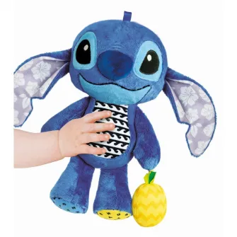 Jucarie de plus Baby Clementoni, Disney Stitch