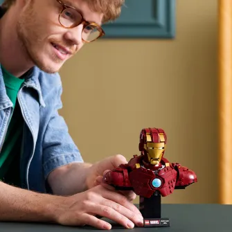 LEGO® Marvel - Bust Iron Man MK4 76327, 436 piese
