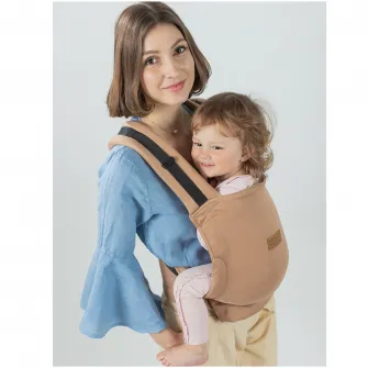 Marsupiu pentru bebelusi ISARA Quick Full Buckle V2 Macchiato