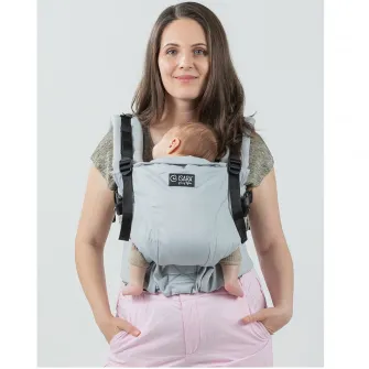 Marsupiu pentru bebelusi ISARA The ONE Pearl Grey