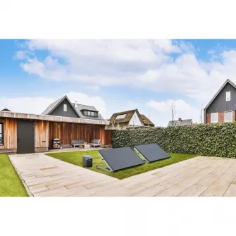 Panou solar rigid Ecoflow 175W, Monocristalin, IP68, 17,6x 6,2x3 cm