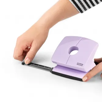 Perforator Novus B 220 color ID 2.0, 20 coli, pretty lilac