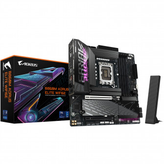 Placa de Baza GIGABYTE B860M AORUS ELITE WIFI6E, Socket LGA1851