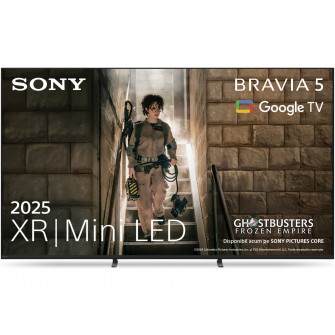 Televizor Sony BRAVIA 5 XR l Mini LED 55XR59, 139 cm, Smart Google TV, 4K Ultra HD, 100 Hz, Clasa E (Model 2025)