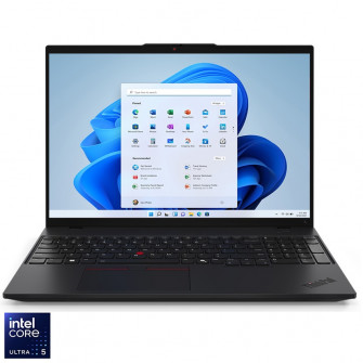 Laptop Lenovo ThinkPad L16 Gen 1 cu procesor Intel® Core™ Ultra 5 125U pana la 4.3GHz, 16" WUXGA, IPS, 32GB DDR5, 1TB SSD, Intel® Graphics, Windows® 11 Pro, Black, 3y on-site Premium Care