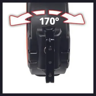 Tambur cu furtun pentru aer comprimat Einhell TC-PH 150 lungime furtun 15 m + 1.5 m furtun de conectare, diametru interior furtun 9 mm, max. presiune de functionare 16 bar