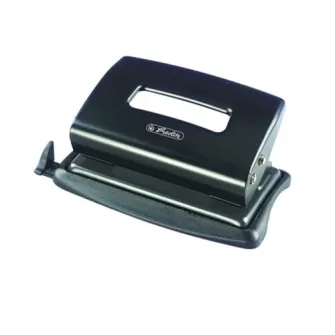 Perforator birou Herlitz, 1,2 mm, Negru