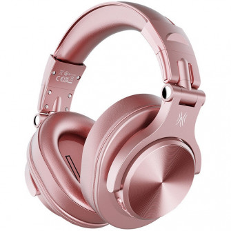 Casti Over the Ear OneOdio Fusion A70, Wireless, Bluetooth 5.2, Microfon, Pink