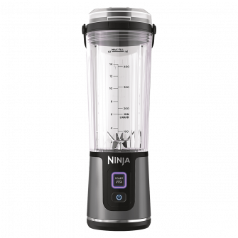 Blender fara fir Ninja Blast BC151EUNV, 300W, 530 ml, baterie li-ion, negru
