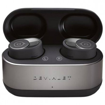 Casti In-Ear Devialet Gemini II, Bluetooth Multipoint, ANC, Matte Black