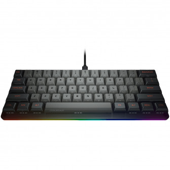 Tastatura gaming mecanica cu fir, Cougar Puri Mini, Negru