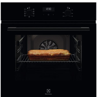 Cuptor incorporabil Electrolux EOF5C50BZ, Electric, 65 l, 9 programe, Convectie, Grill, Autocuratare catalitica, Clasa A, Negru