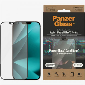 Folie de protectie PanzerGlass din sticla pentru Apple iPhone 14 Plus/13 Pro Max, UWF Camslider