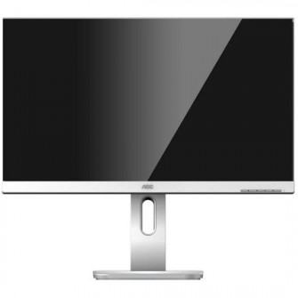 Monitor LED IPS AOC 24, WUXGA, Display Port, Negru, X24P1, Gri