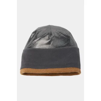 Columbia, Caciula cu garnitura din material fleece, pentru trekking Bugaboo, Maro scortisoara, Gri inchis