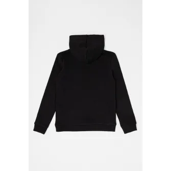 GUESS, Hanorac de bumbac cu imprimeu logo, Negru, 140-146 CM