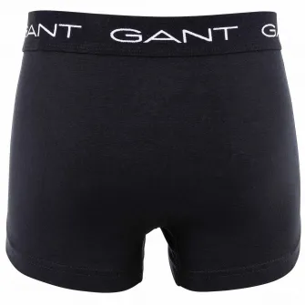 Gant, Set de boxeri cu banda logo in talie - 3 perechi, Negru, 134-140 CM