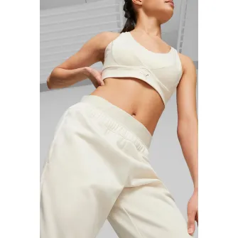 Puma, Pantaloni pentru antrenament Strong Power, Alb fildes, XL