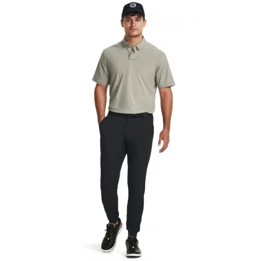Under Armour, Pantaloni conici cu finisaj impermeabil pentru golf Drive, Negru, 44