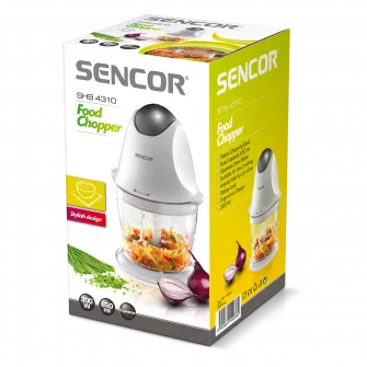 Tocator Sencor SHB 4310, 300 W, Zdrobire gheata, 0.65 l, Alb
