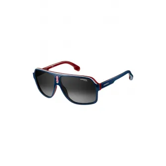 Carrera, Ochelari de soare cu lentile in degrade, Albastru inchis, 62-11-140 Standard