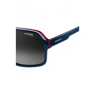 Carrera, Ochelari de soare cu lentile in degrade, Albastru inchis, 62-11-140 Standard