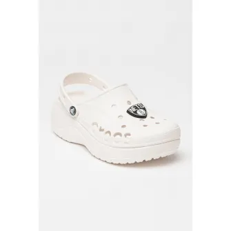 Crocs, Talisman pentru saboti Jibbitz NETS Team, Alb, Negru