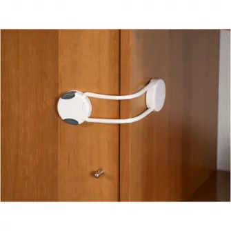 Incuietoare adeziva pentru usa, pentru siguranta copiilor, SafeGate, Multi-triple-lock