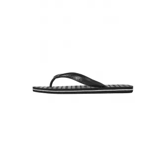 Jack & Jones, Papuci flip-flop cu logo Basic, Gri antracit, 36-37 EU