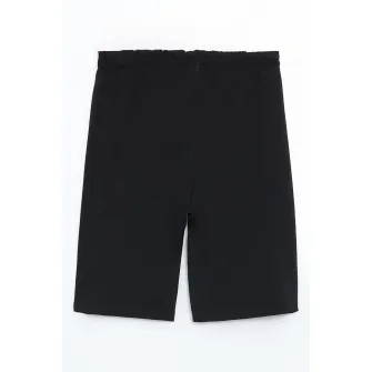 LC WAIKIKI, Set de pantaloni scurti de pijama - 2 Piese, Negru, Gri deschis melange, 104-110 CM