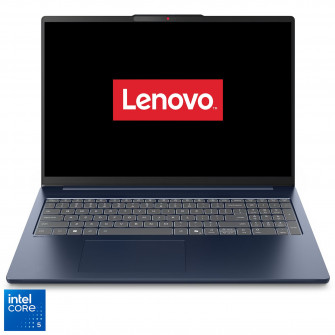 Laptop Lenovo IdeaPad Slim 5 16IRH10R cu procesor Intel® Core™ 5 210H pana la 4.8GHz, 16'' 2.8K, OLED, 120Hz, 32GB DDR5 RAM, 1TB SSD, Intel® Graphics, No OS, Cosmic Blue