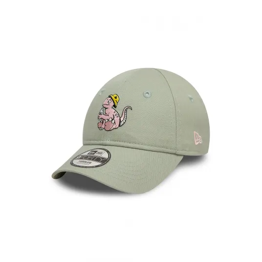 New Era, Sapca de bumbac cu broderie, Galben pal, Roz prafuit, Verde spranghel