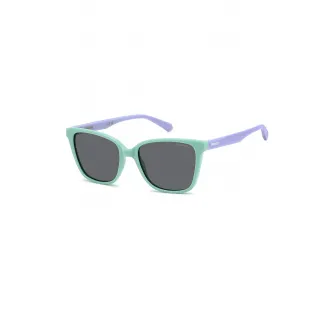Polaroid, Ochelari de soare butterfly polarizati, Albastru azur, Verde menta, 48-15-130