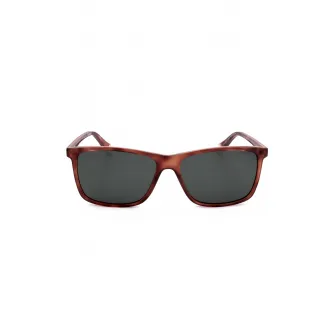 Polaroid, Ochelari de soare dreptunghiulari cu lentile polarizate, Maro cognac, 58-15-145
