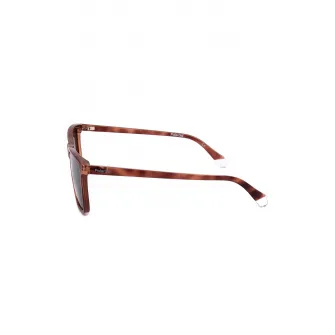 Polaroid, Ochelari de soare dreptunghiulari cu lentile polarizate, Maro cognac, 58-15-145