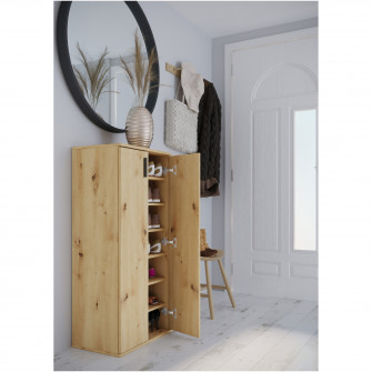 Pantofar Irim Chaser, dimensiuni 55x36x118cm, culoare stejar artisan