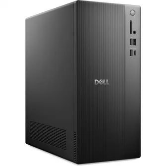 Desktops PC Dell Tower ECT1250 cu procesor Intel® Core™ Ultra 7 265 pana la 5.3GHz, 16GB DDR5 RAM, 1TB SSD, Intel® Graphics, Windows 11 Pro, Black, 3y ProSupport and Next Business Day Onsite Service