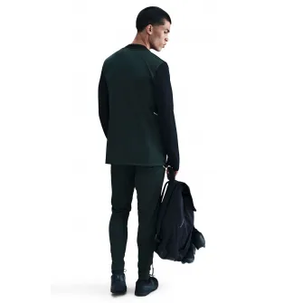 Nike, Trening cu tehnologie Dri-Fit si logo pentru fotbal, Negru, Verde persan, S