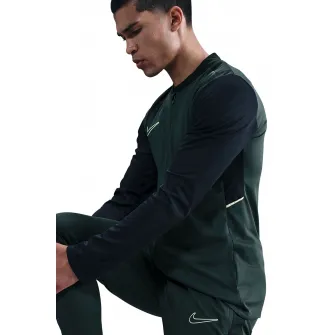 Nike, Trening cu tehnologie Dri-Fit si logo pentru fotbal, Negru, Verde persan, S