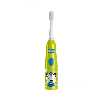 Periuta electrica pentru copii Chicco Tiger, 3 ani+