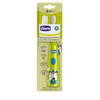 Periuta electrica pentru copii Chicco Tiger, 3 ani+