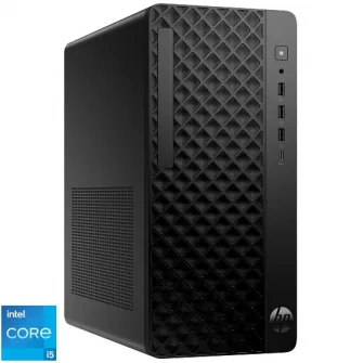 Sistem Desktop PC HP ProDesk 2 G1i E Tower cu procesor Intel® Core™ i5 14400 pana la 4.7GHz, 16GB DDR5, 512GB SSD, Intel® UHD Graphics 730, Free DOS, Black