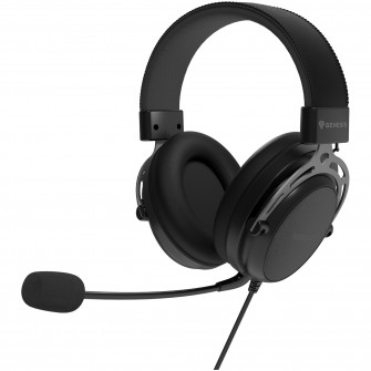 Casti Gaming cu fir Genesis TORON 301, Over-Ear, Microfon Dynamic Omnidirectional, Compatibil PS 3,4,5, XBOX One, S, X, Series X, S, Rog Ally, Steam Deck, PC, Negru
