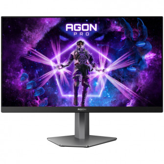 Monitor Gaming AOC, AGON, PRO, 24.1'', TN, FHD, 540Hz, 1ms, 0.5ms, HDR400, FlickerFree, HA, Pivot, HDMI, DisplayPort, USB, hub, RGB, Light, FX, AG246FK, Negru