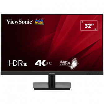 Monitor LED VA ViewSonic VA3208-4K-HD 32'', 4K UHD (3840x2160), 60Hz, 4ms, 2x HDMI, Display Port, negru