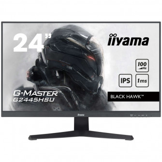 Monitor gaming LED IPS iiyama G-Master G2445HSU-B2, 23.8'', Full HD, HDMI, Display Port, 100Hz, Adaptive Sync, BLACK HAWK ,
