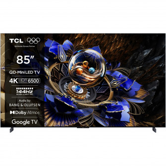 Televizor TCL MiniLed 85X11K, 214 cm, Smart Google TV, 4K Ultra HD, 100Hz, Clasa G (Model 2025)